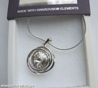 Náhrdelník se zirkony Swarovski elements