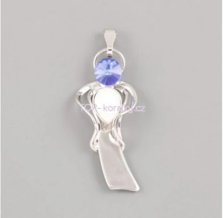 Přívěsek ANDĚL POROZUMĚNÍ Swarovski® Crystal