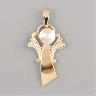 Zlacený Anděl pro něhu Swarovski