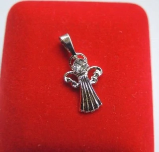 Přívěsek Mini Anděl s kamínkem Swarovski 