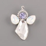 Přívěsek ANDĚL PŘÁNÍ Swarovski Elements