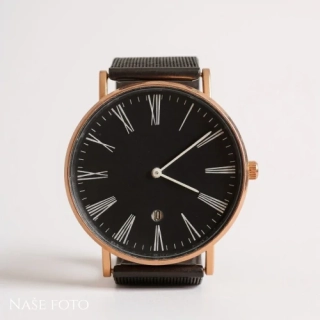 Unisex hodinky Classic – černé